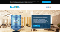 Desktop Screenshot of bluerealspringwater.com